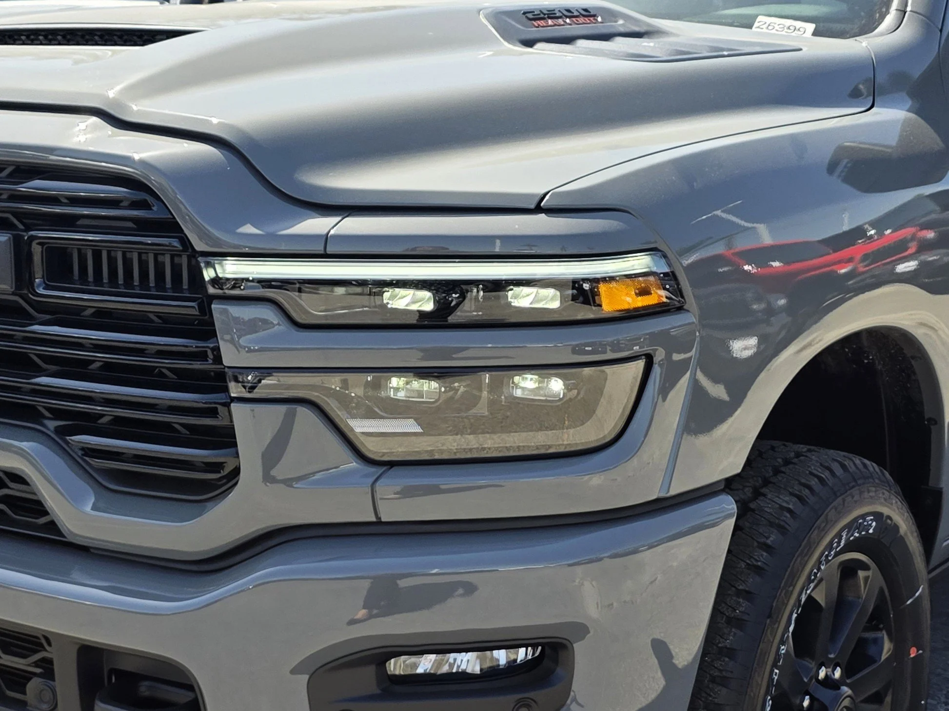 New 2026 Ceramic Gray Clearcoat RAM Laramie image 8