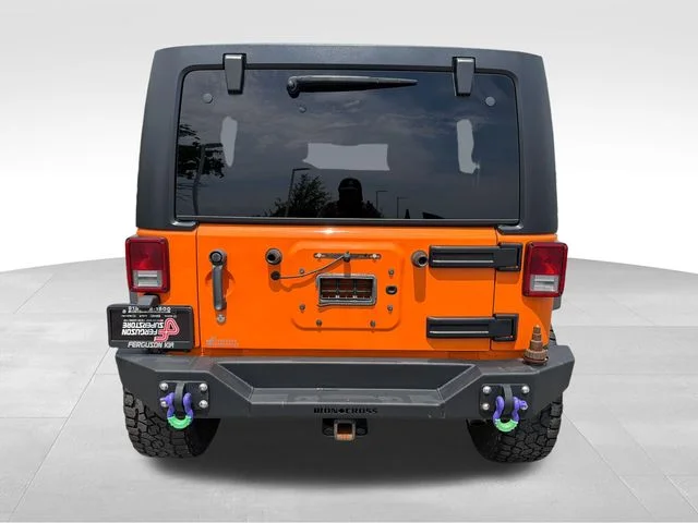 Used 2013 Orange Jeep Unlimited Rubicon image 6