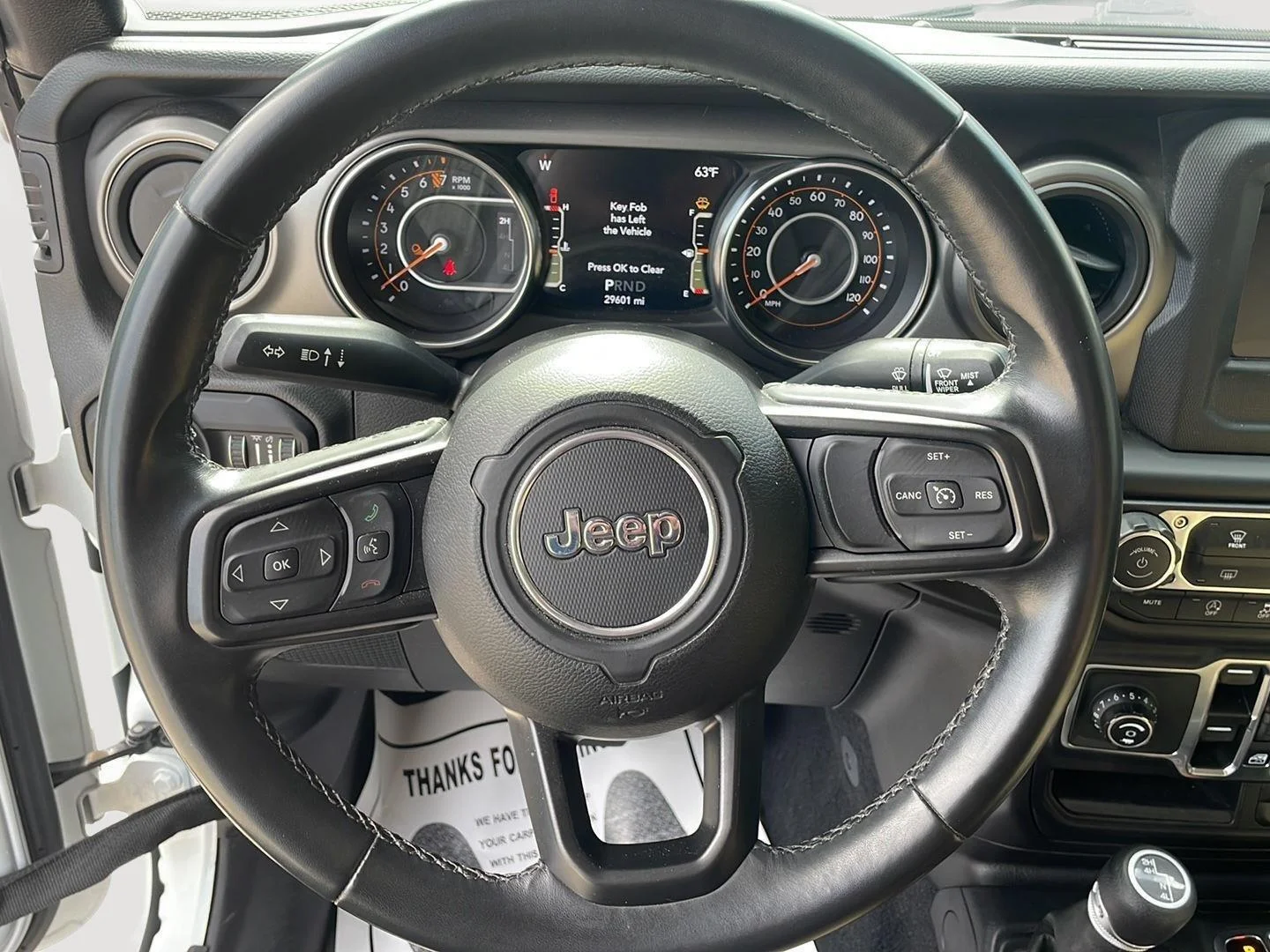 Used 2021 Bright White Clearcoat Jeep Sport S image 11