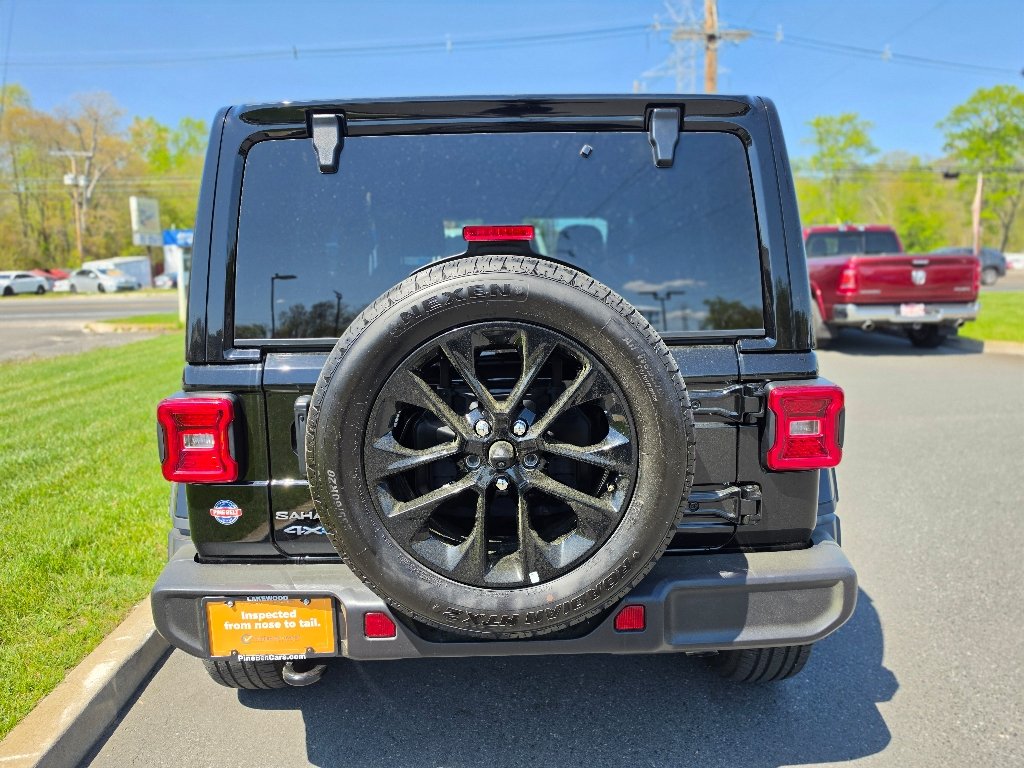 Certified Used 2025 Black Clear Coat Jeep Sahara 4xe image 20