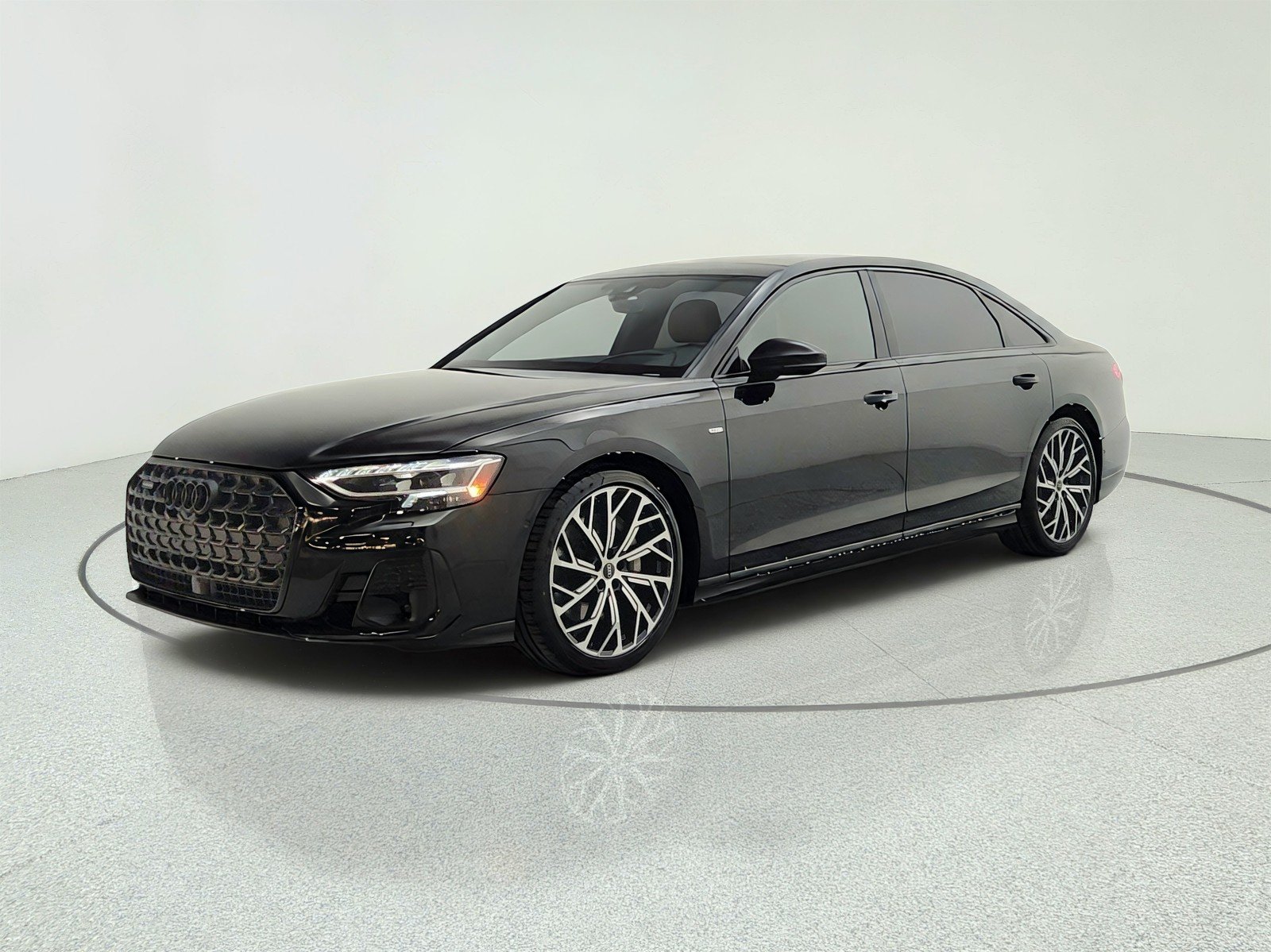 Used 2023 Mythos Black Metallic Audi L 55 TFSI quattro image 1