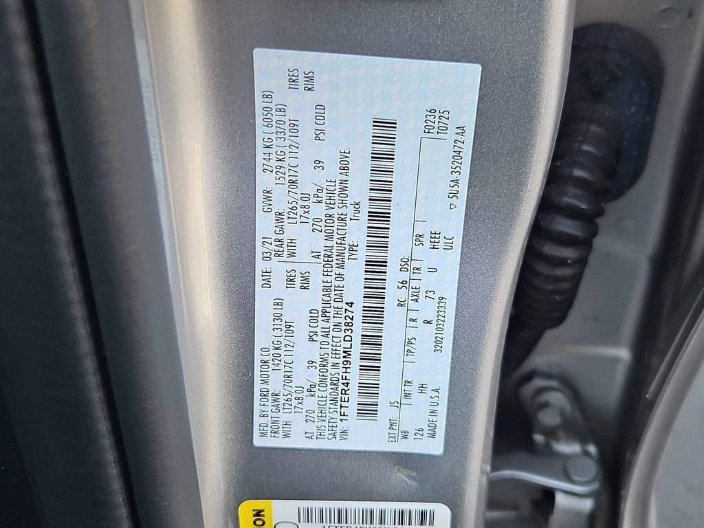 Used 2021 Silver Metallic Ford Lariat image 32