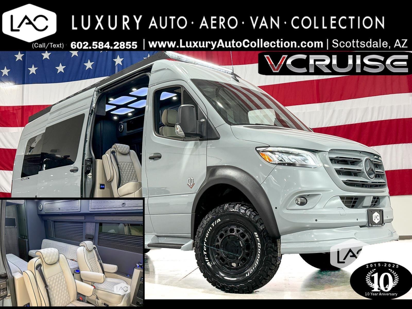 New 2026 Silver Grey OGV LUXURY COACH AWD 540ah ANYWHERE | Desert Runner PKG EVICTUS Suspension image 2