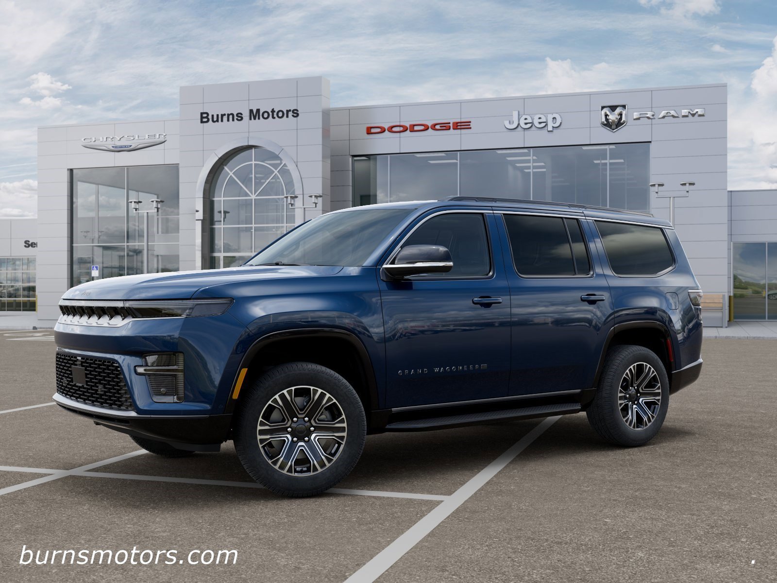 New 2026 Fathom Blue Pearl-Coat Exterior Paint (Late Availability) Jeep 4x2 image 2