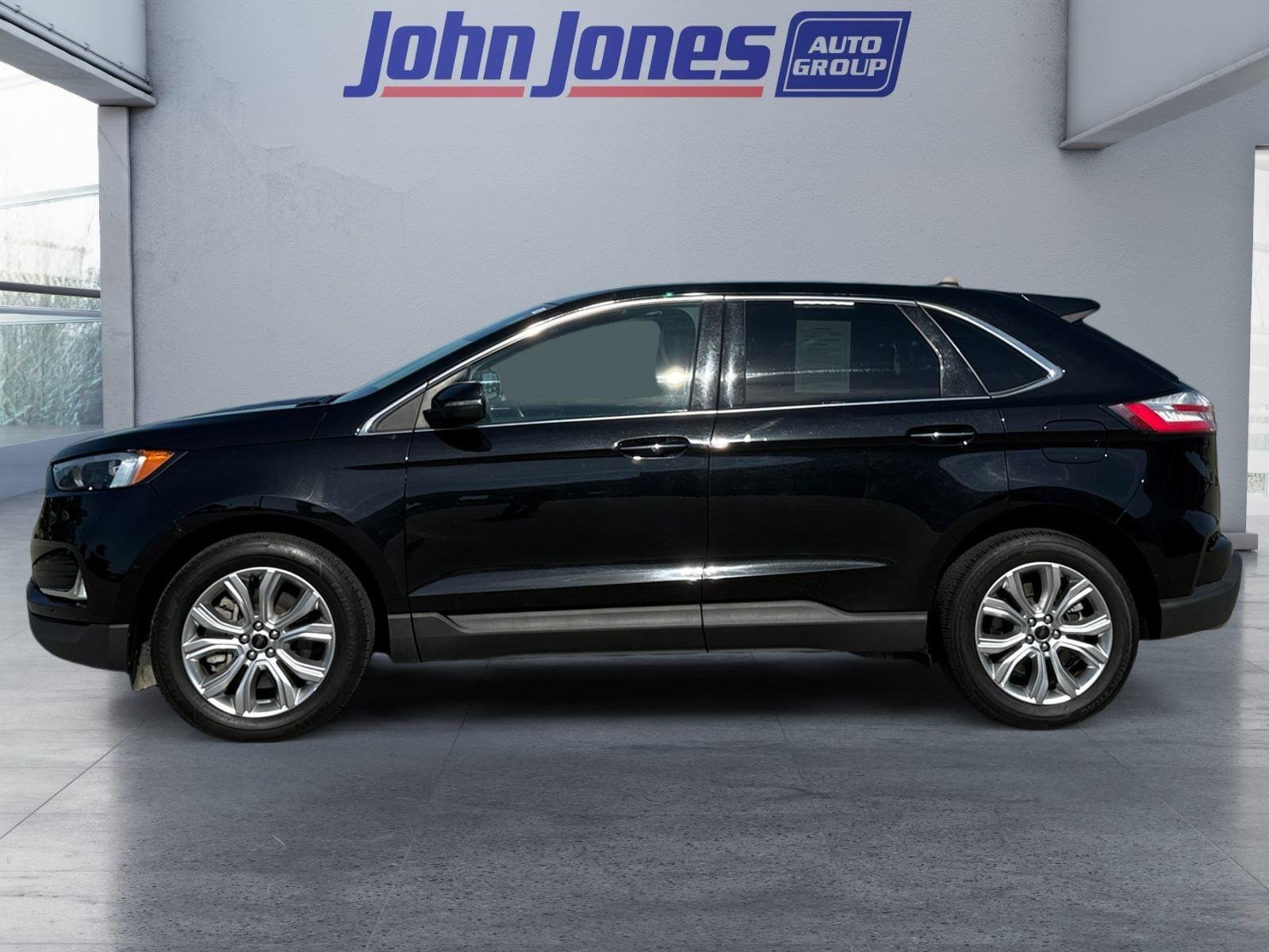 Used 2023 Black Ford Titanium image 2