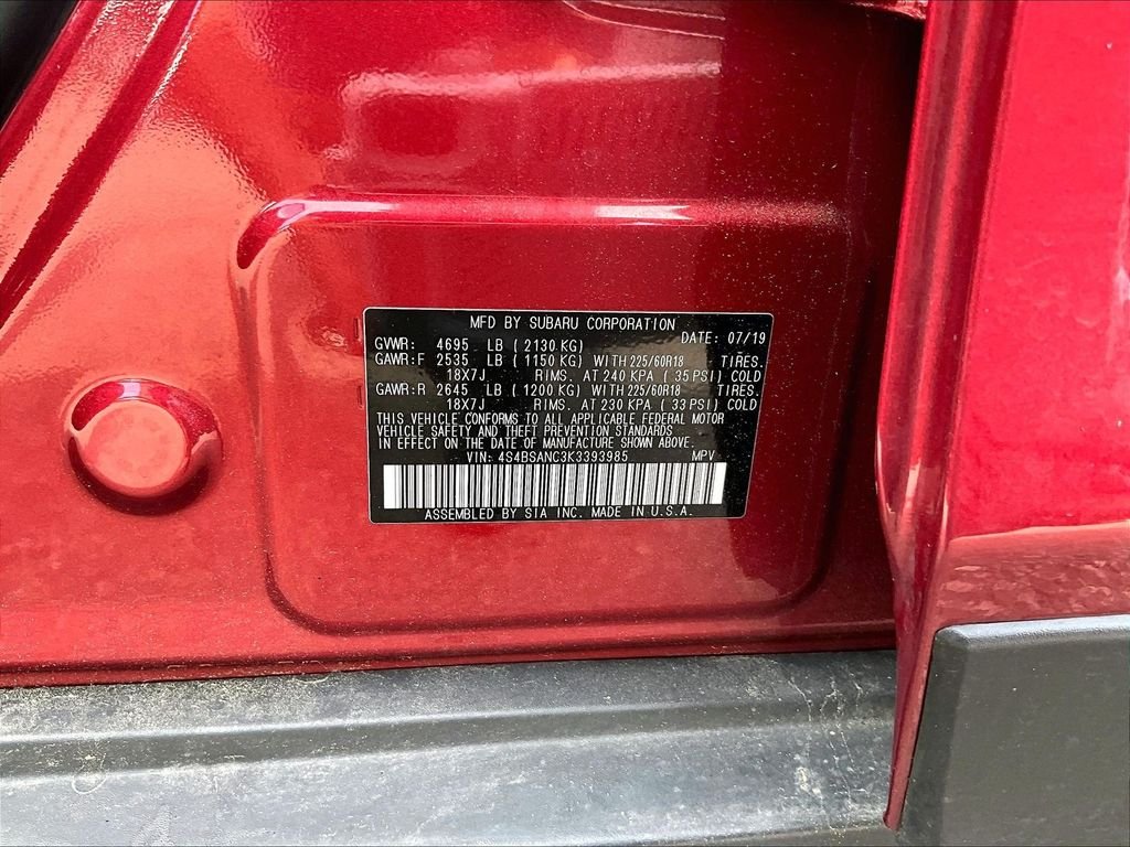 Used 2019 Red Subaru 2.5i image 9