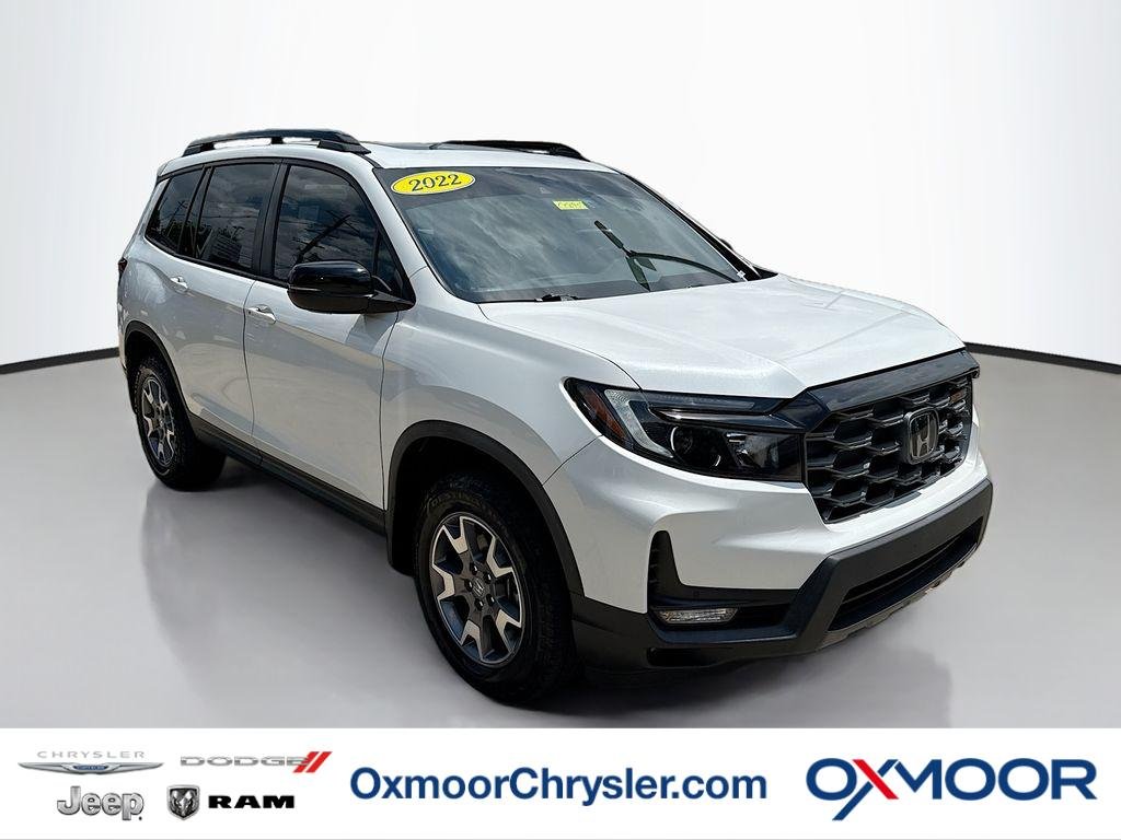 Used 2022 Platinum White Pearl Honda TrailSport image 1