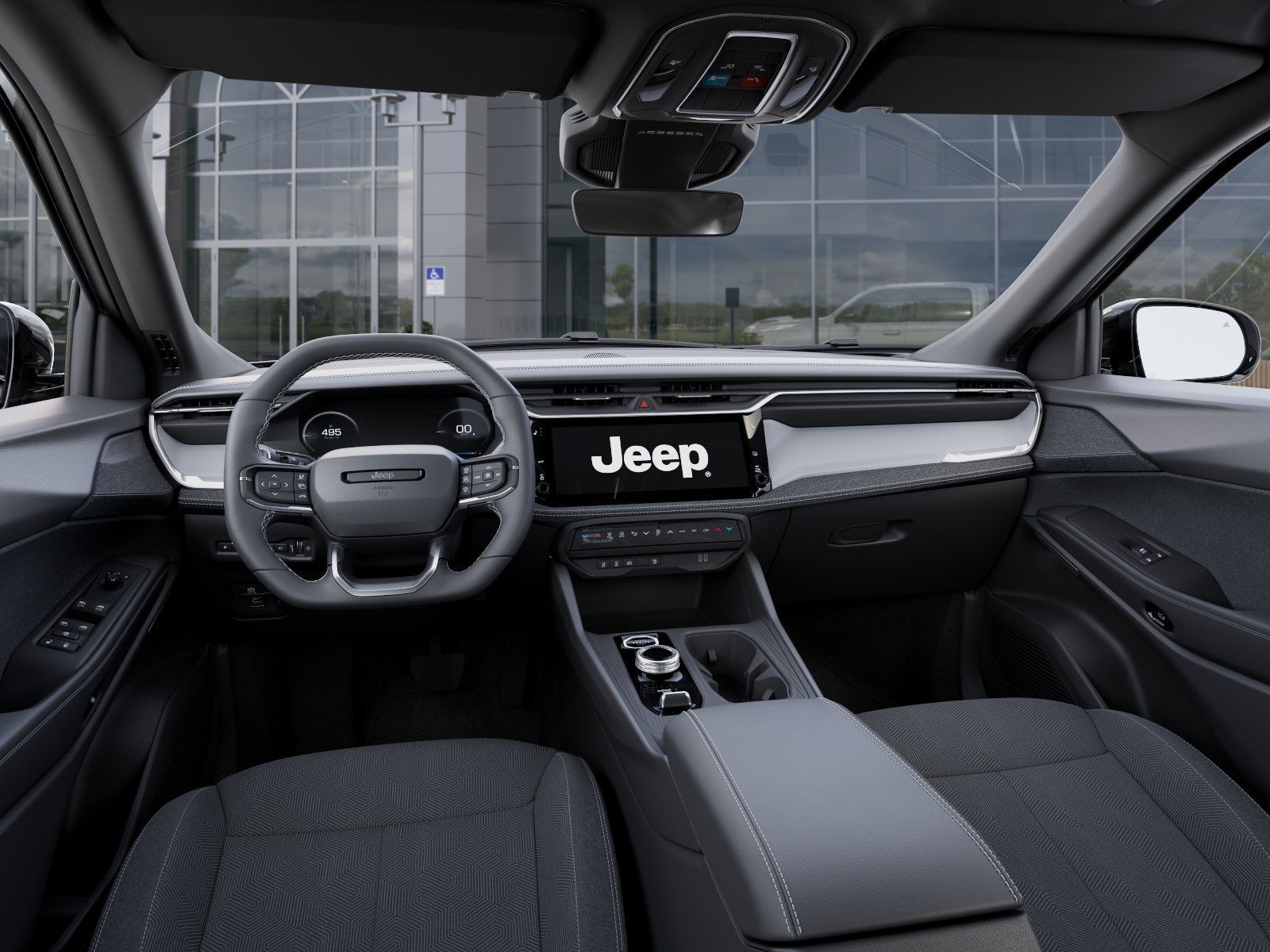 New 2026 Bright White Clear-Coat Exterior Paint Jeep Laredo image 64