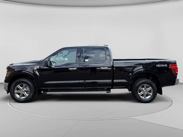 Used 2024 Agate Black Metallic Ford XLT image 2