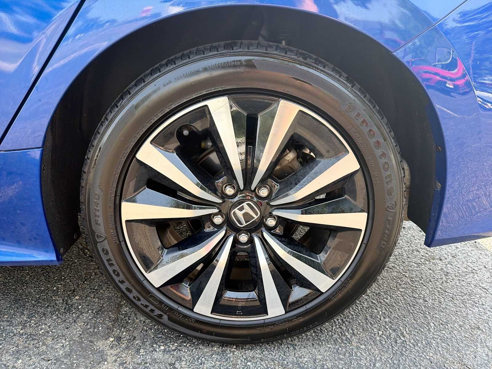 Used 2024 Aegean Blue Metallic Honda EX image 19
