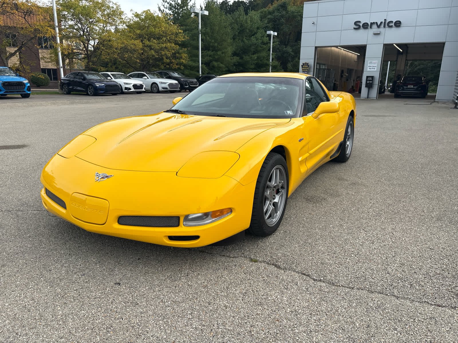 Used 2003 Millenium Yellow Chevrolet Z06 image 1