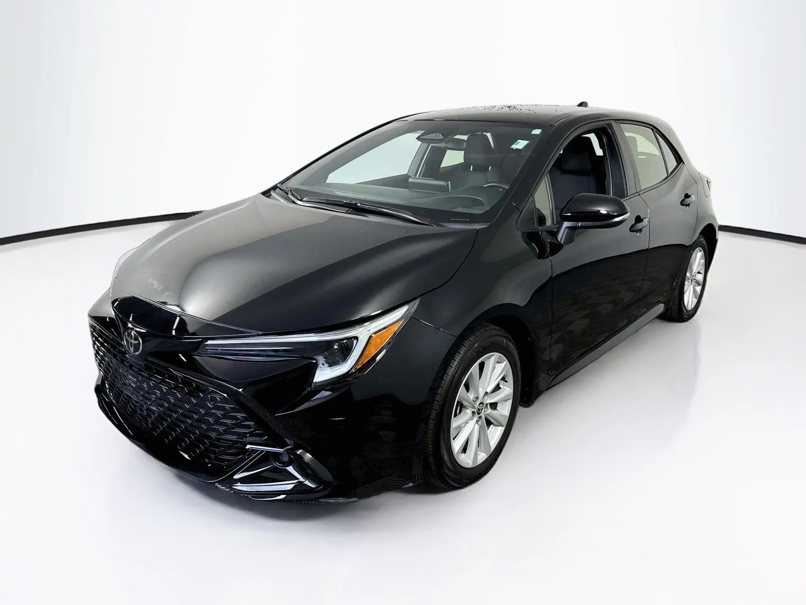 Certified Used 2024 Black Toyota SE image 3