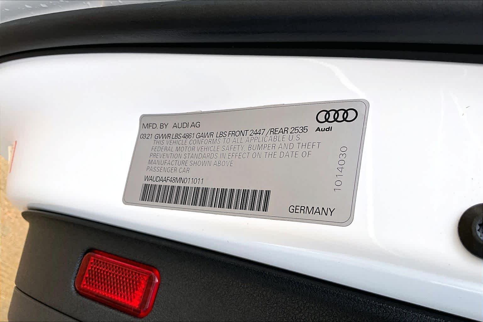 Used 2021 Ibis White Audi S line Premium image 37