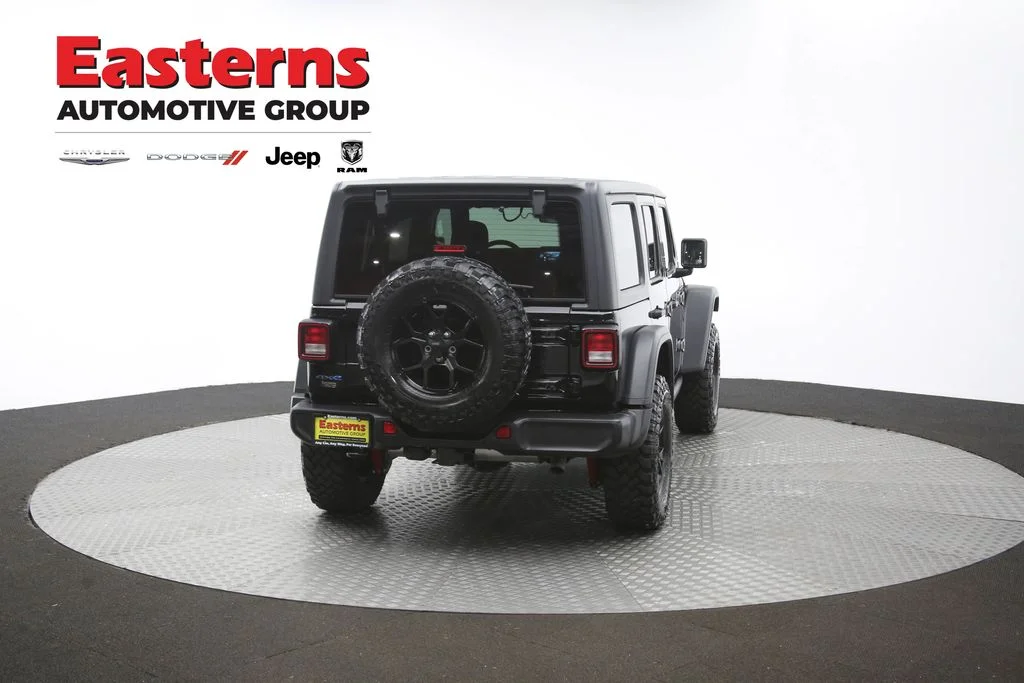 Used 2025 Black Jeep Willys 4xe image 39
