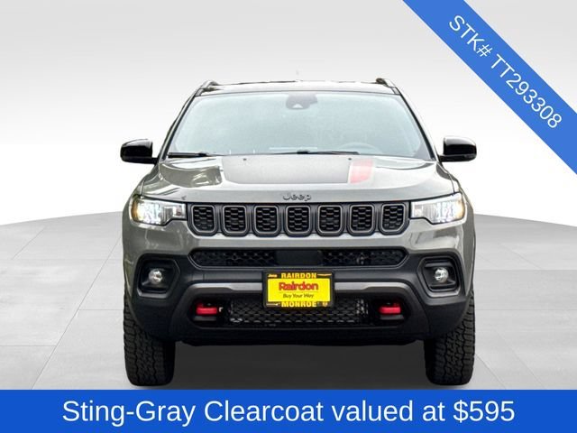 New 2026 Sting-Gray Clear-Coat Exterior Paint Jeep Trailhawk image 3