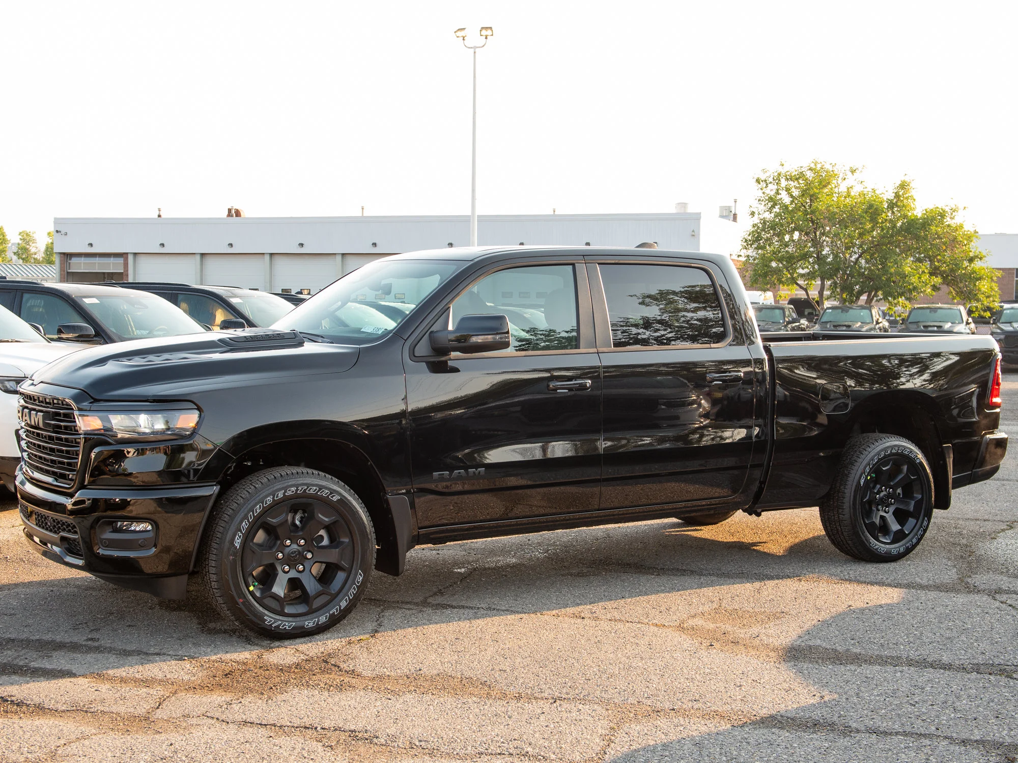 New 2026 Black RAM Sport* Crew Cab 4x4, Panoramic Sunroof, Heated Seats/Wheel, Alpine Audio image 2