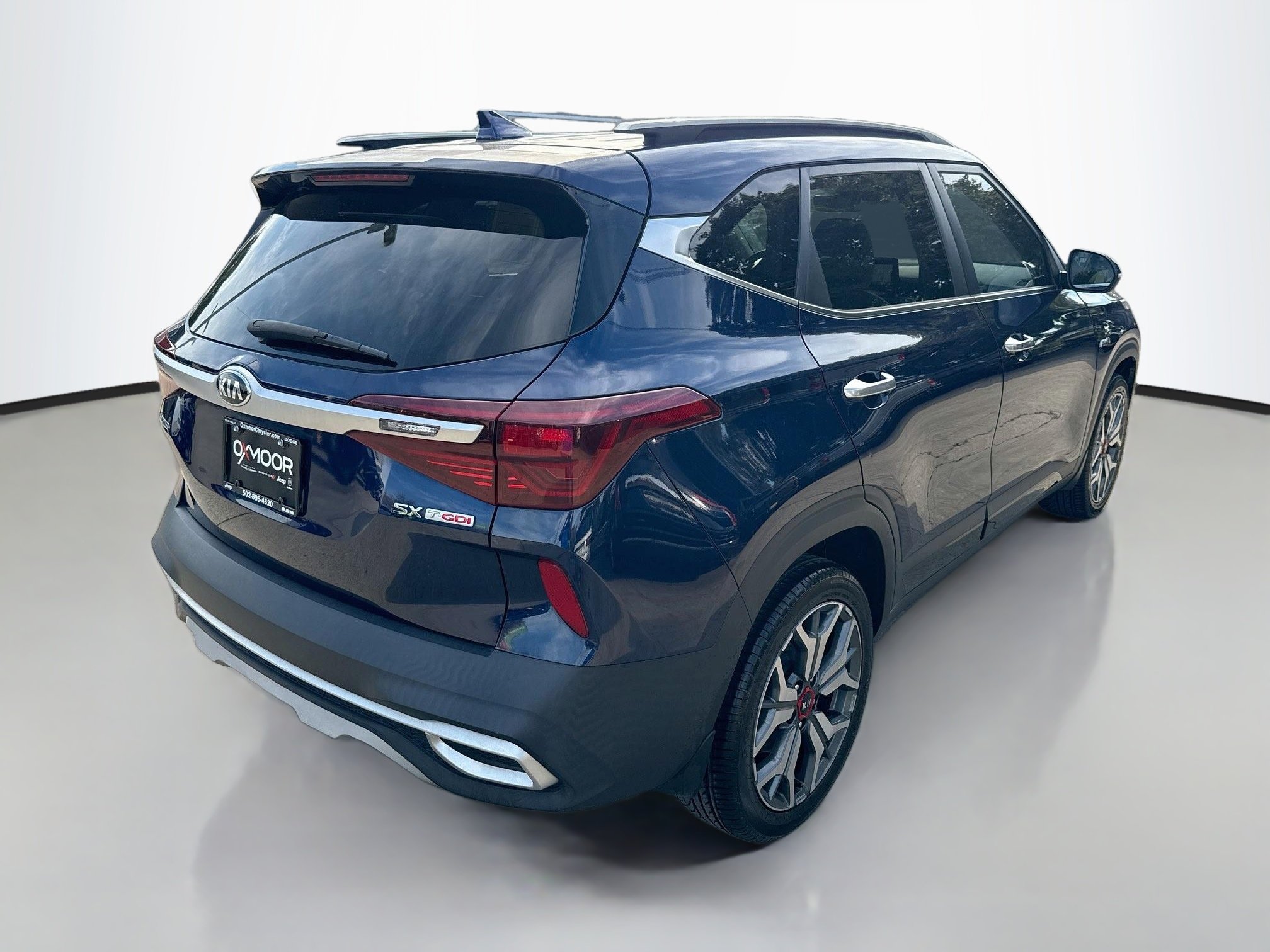 Used 2021 Dark Ocean Blue Kia SX image 7