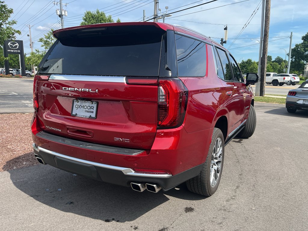 Used 2025 Volcanic Red Tintcoat GMC Denali image 3