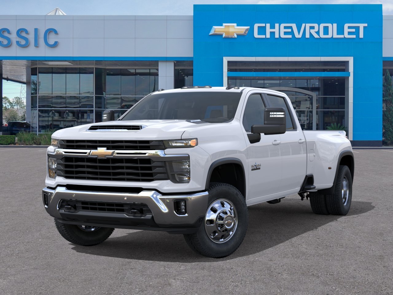 2026 Chevrolet Silverado 3500 HD LT DRW White at Classic Elite Chevrolet Hwy 6