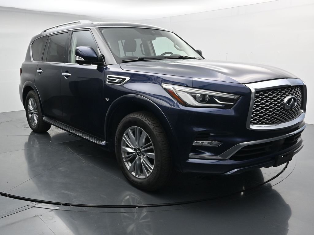 Used 2020 Blue INFINITI LUXE image 2