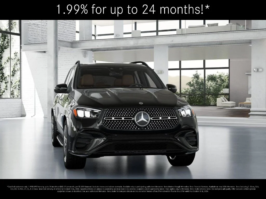 New 2026 Obsidian Black Metallic Mercedes-Benz GLE 450 image 8