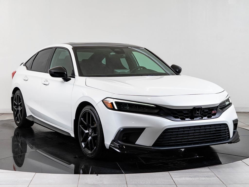 Used 2023 Platinum White Pearl Honda Si image 12