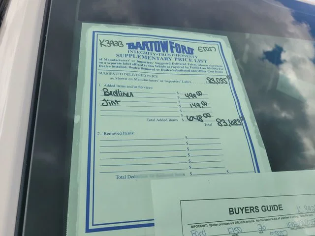 New 2026 White Metallic Ford Platinum image 2