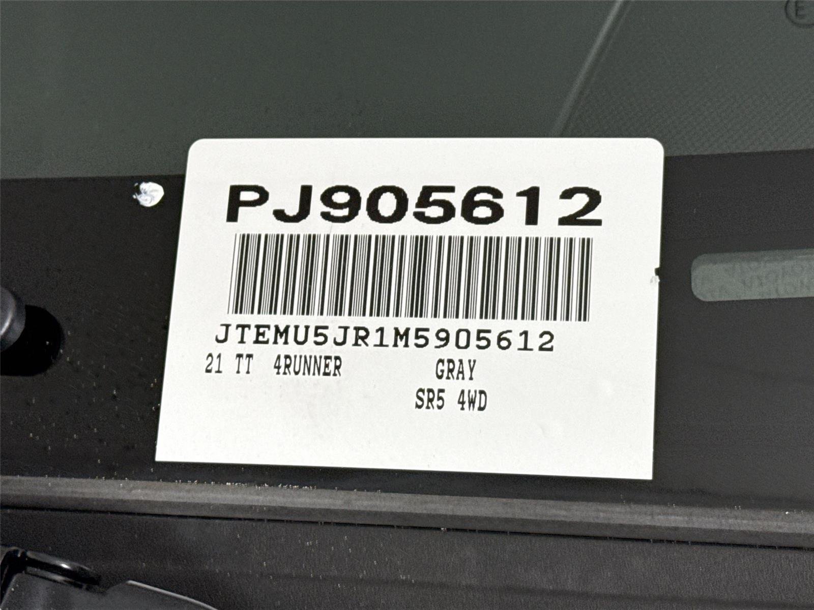 Used 2021 Magnetic Gray Metallic Toyota SR5 image 44