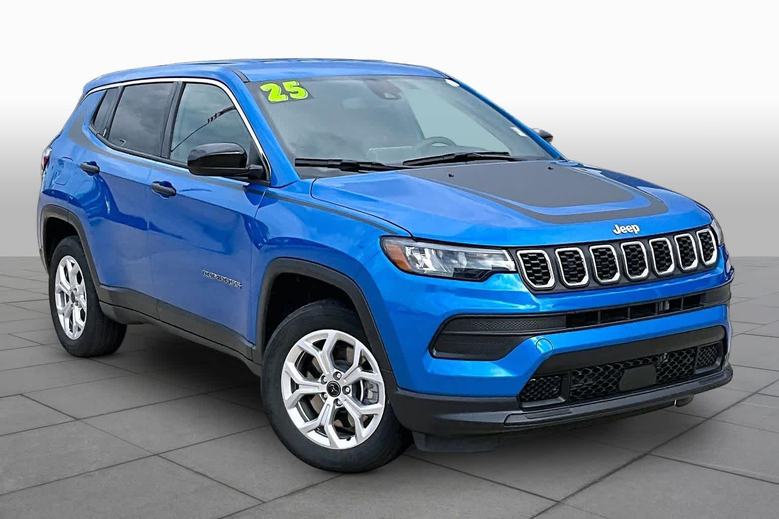 Used 2025 Hydro Blue Pearlcoat Jeep Sport image 4