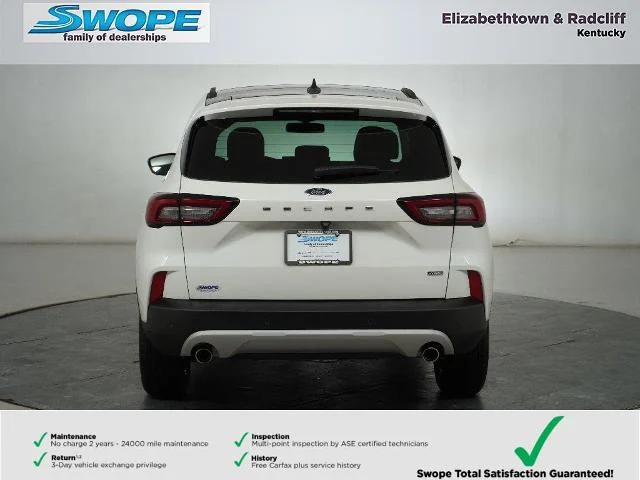 New 2025 Star White Metallic Tri-coat Ford Plug-in Hybrid image 6