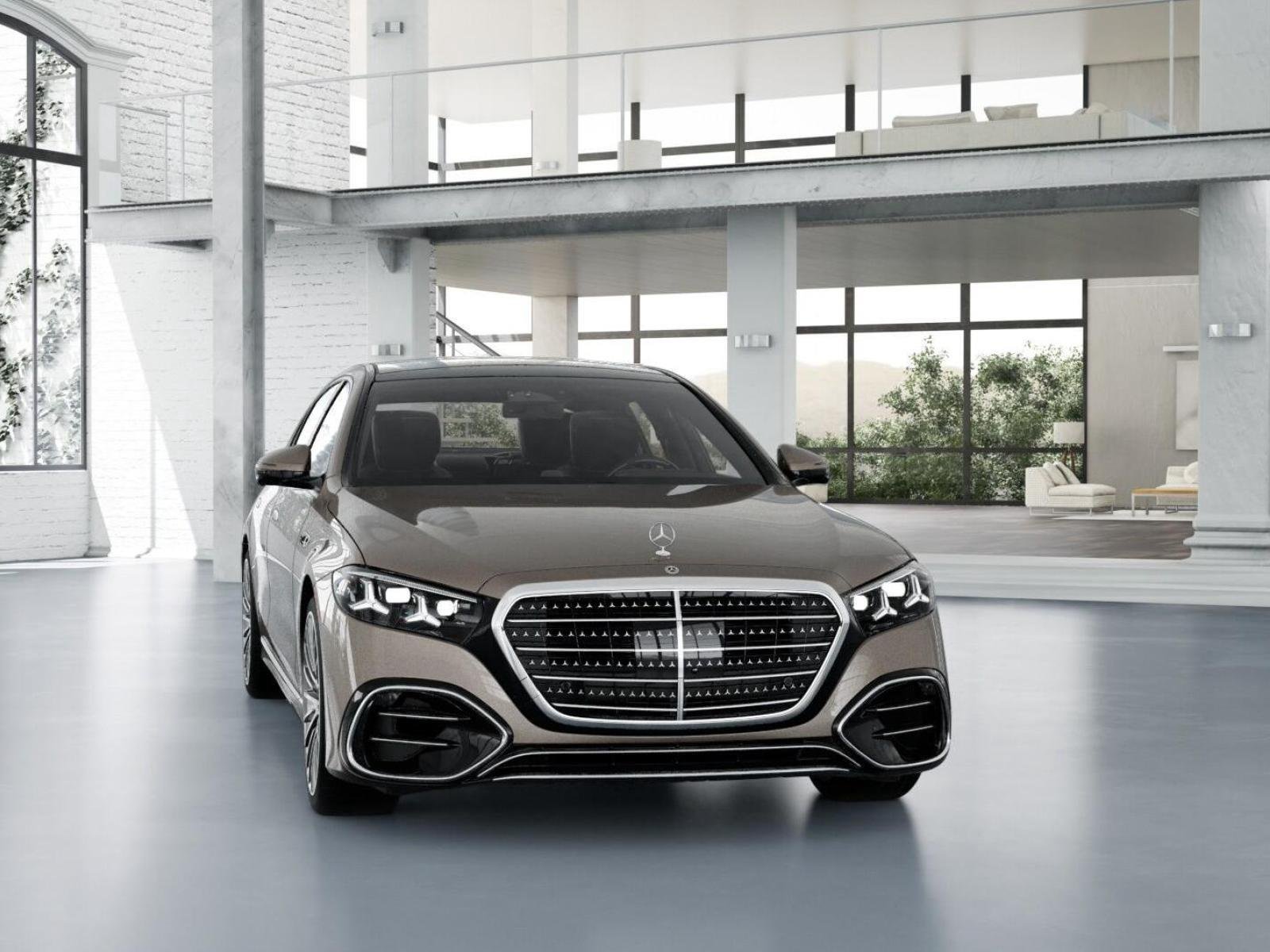 New 2027 Sonoran Brown Metallic MERCEDES-BENZ S 580 4MATIC® SEDAN image 8