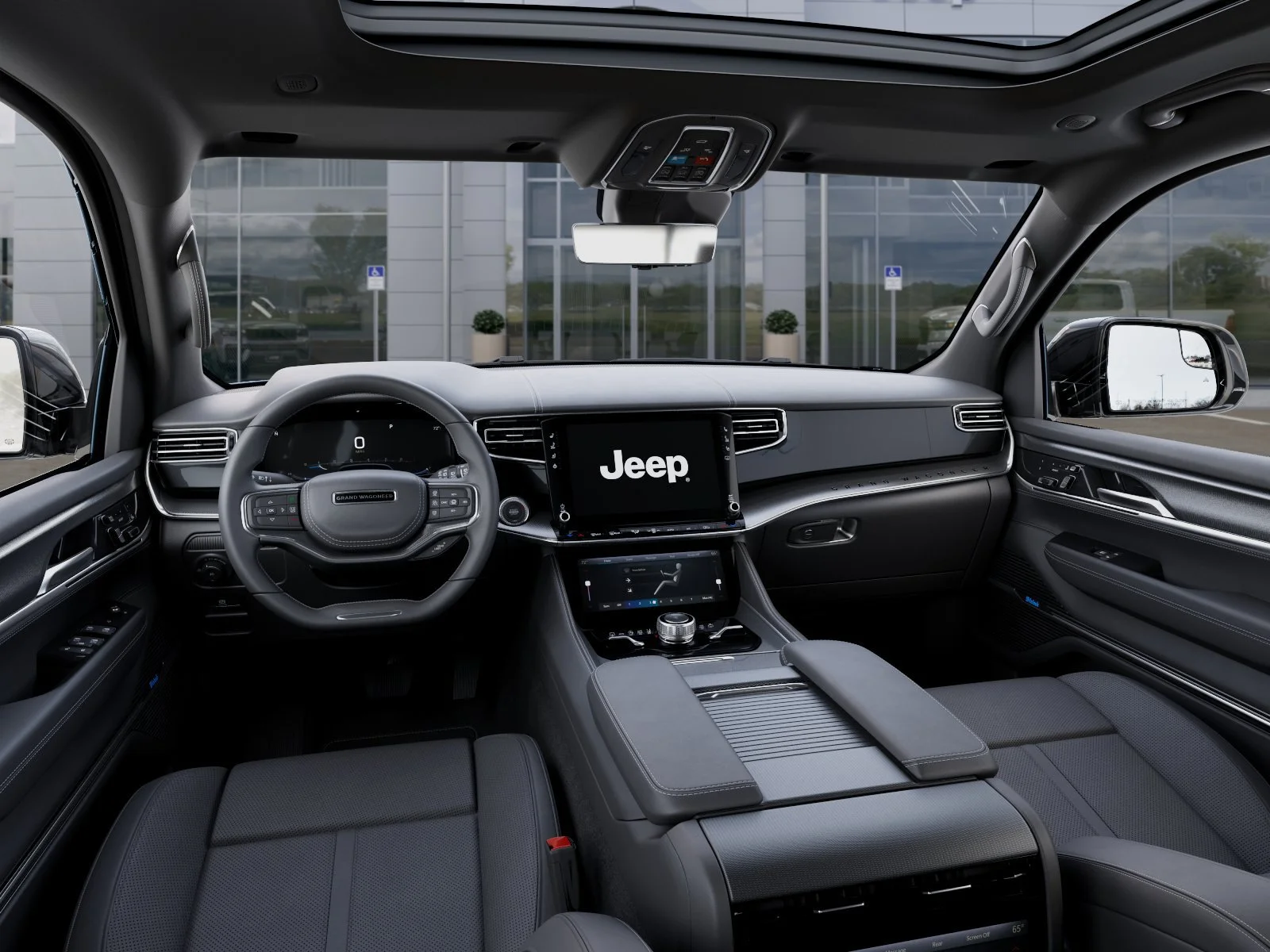New 2026 Steel Blue Jeep Summit Obsidian image 14