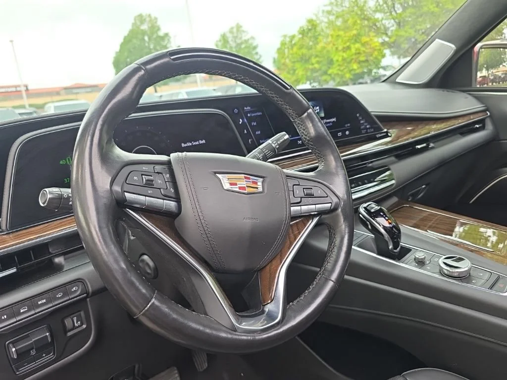 Used 2024 Radiant Red Tintcoat Cadillac Sport Platinum image 36