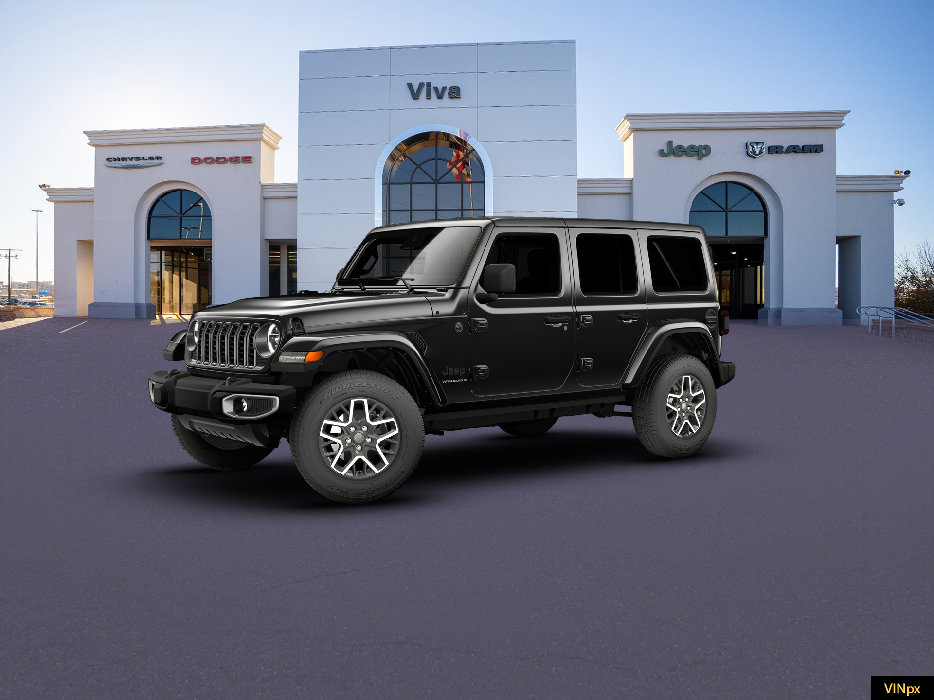 New 2026 Black Clear-Coat Exterior Paint Jeep Sahara image 2