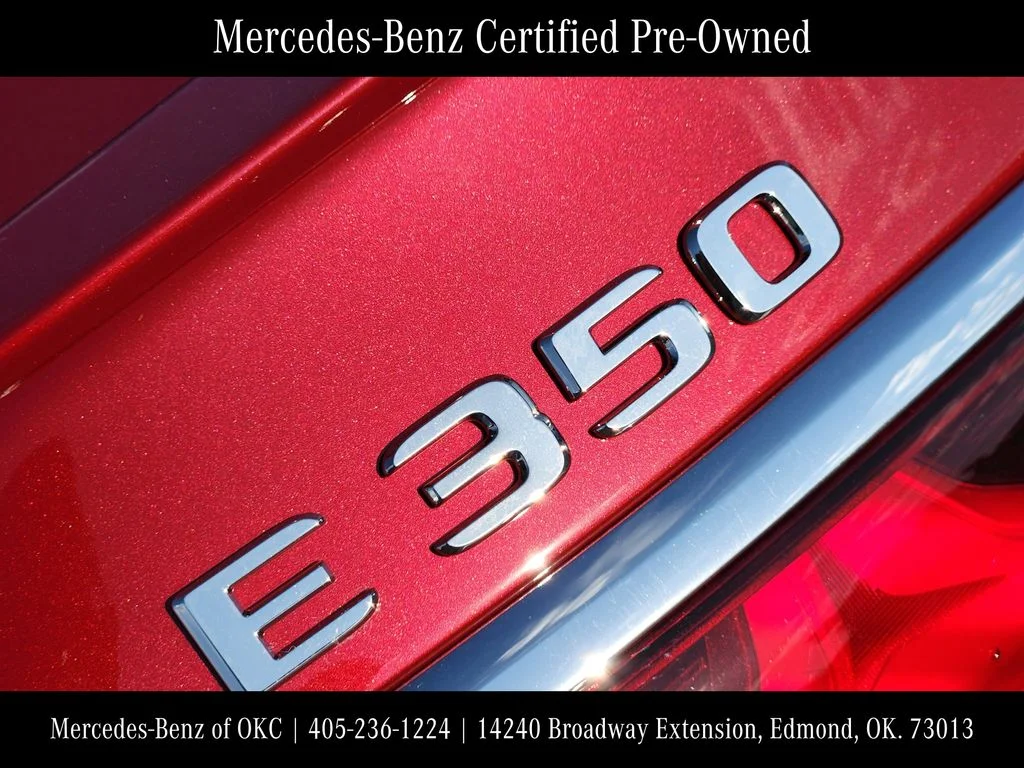 Certified Used 2025 MANUFAKTUR Patagonia Red Mercedes-Benz E 350 image 9