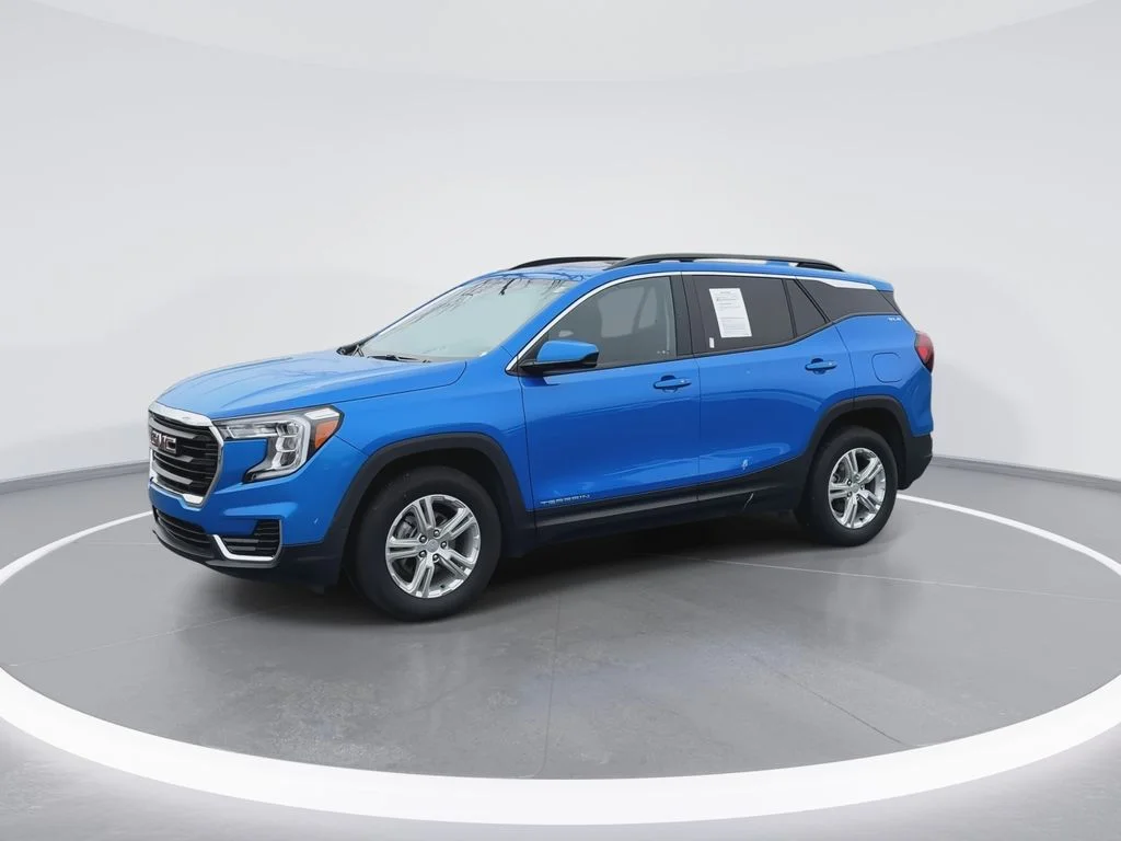 Certified Used 2024 Blue GMC SLE image 4