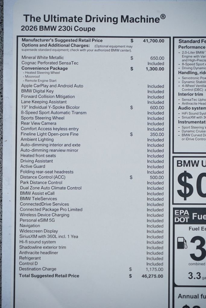 2026 BMW 2 Series 230i - Photo 8