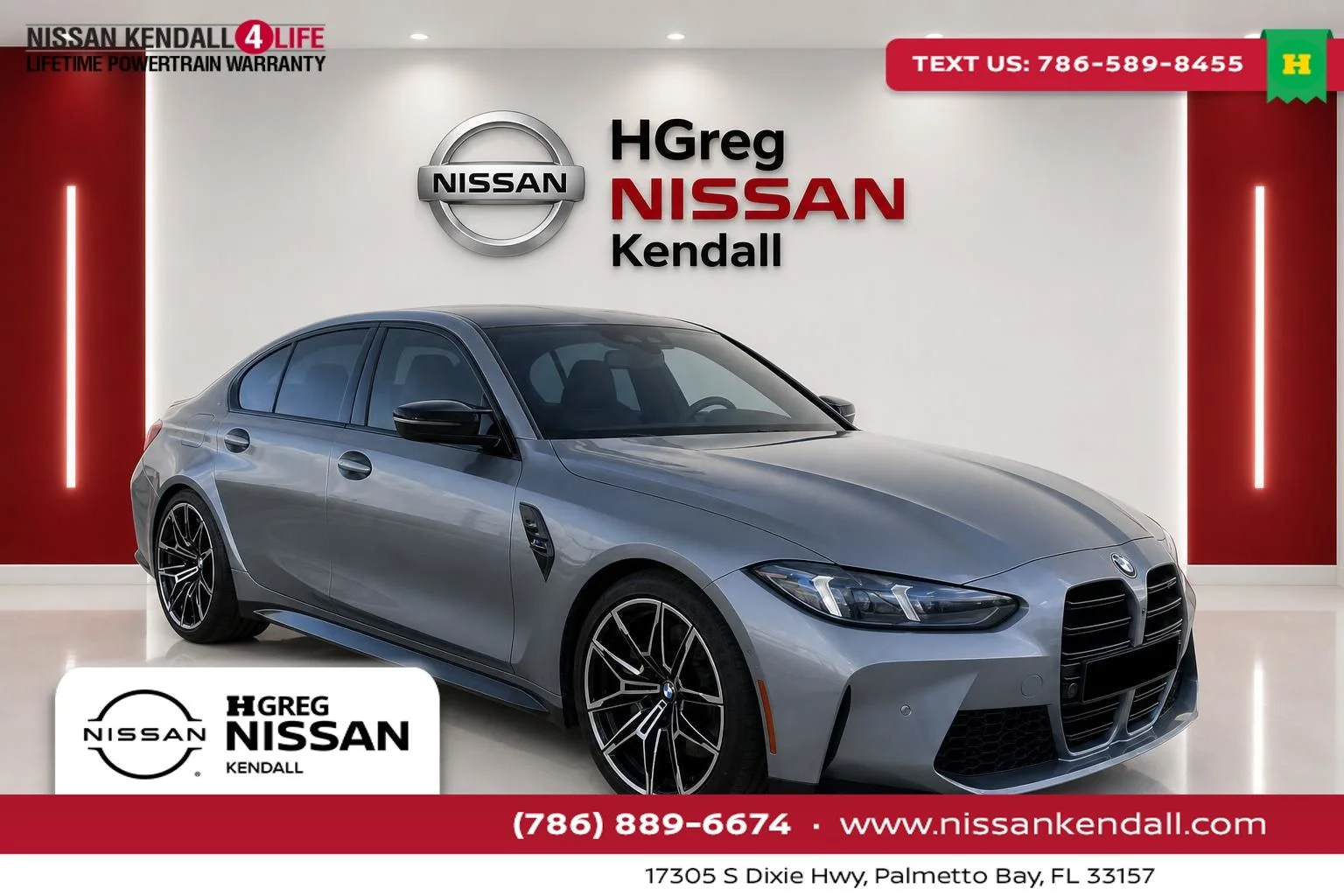 Used 2025 Gray BMW Competition image 1