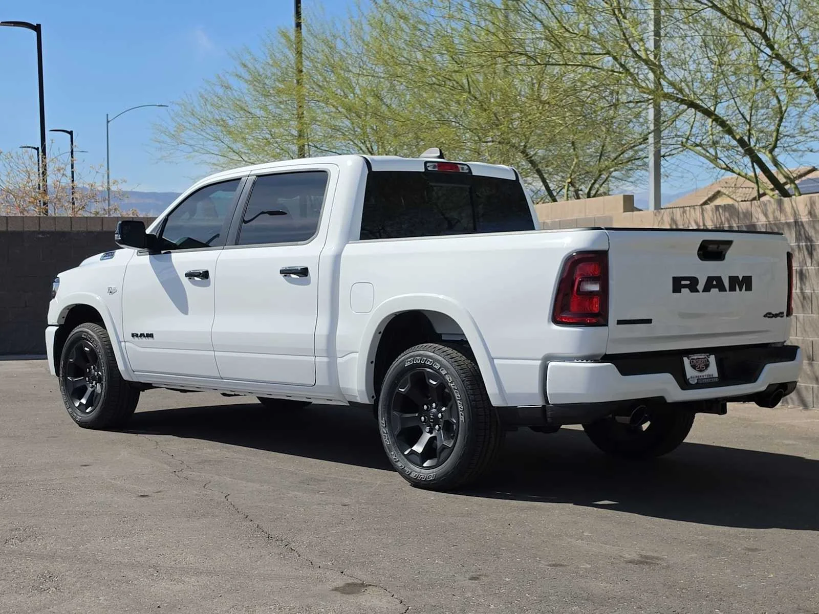 New 2026 Bright White Clear-Coat Exterior Paint RAM Big Horn image 6