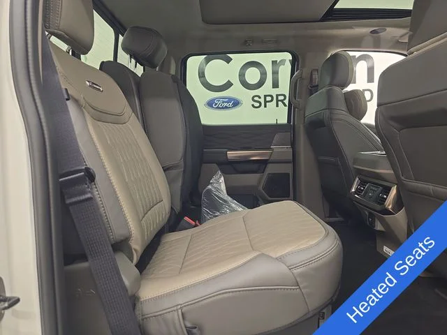 New 2026 Star White Metallic Tri-Coat Ford F-350® Platinum® image 13