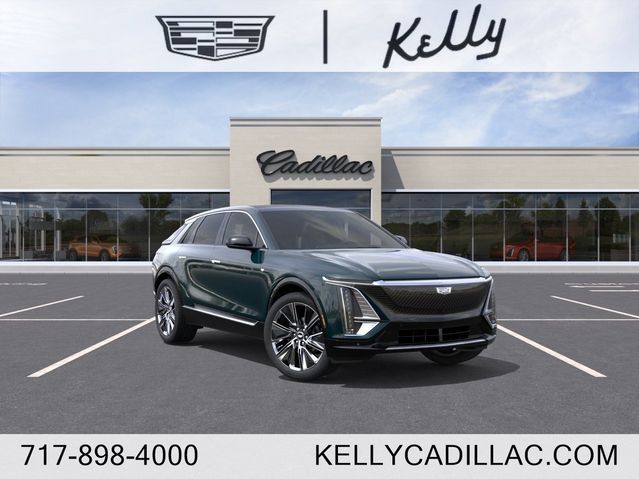 Green 2027 Cadillac LYRIQ SUV / Crossover All-Wheel Drive Automatic