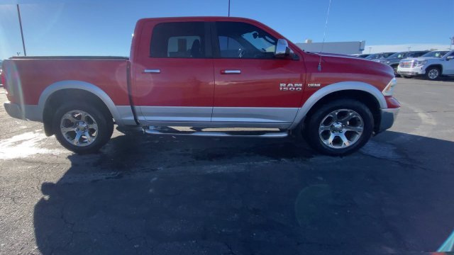 Used 2014 Flame Red Clearcoat Ram Laramie image 9