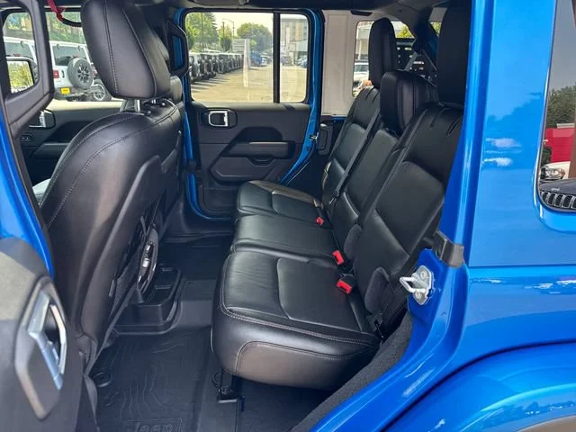Used 2021 Hydro Blue Pearl Coat Jeep Unlimited Rubicon 392 image 13