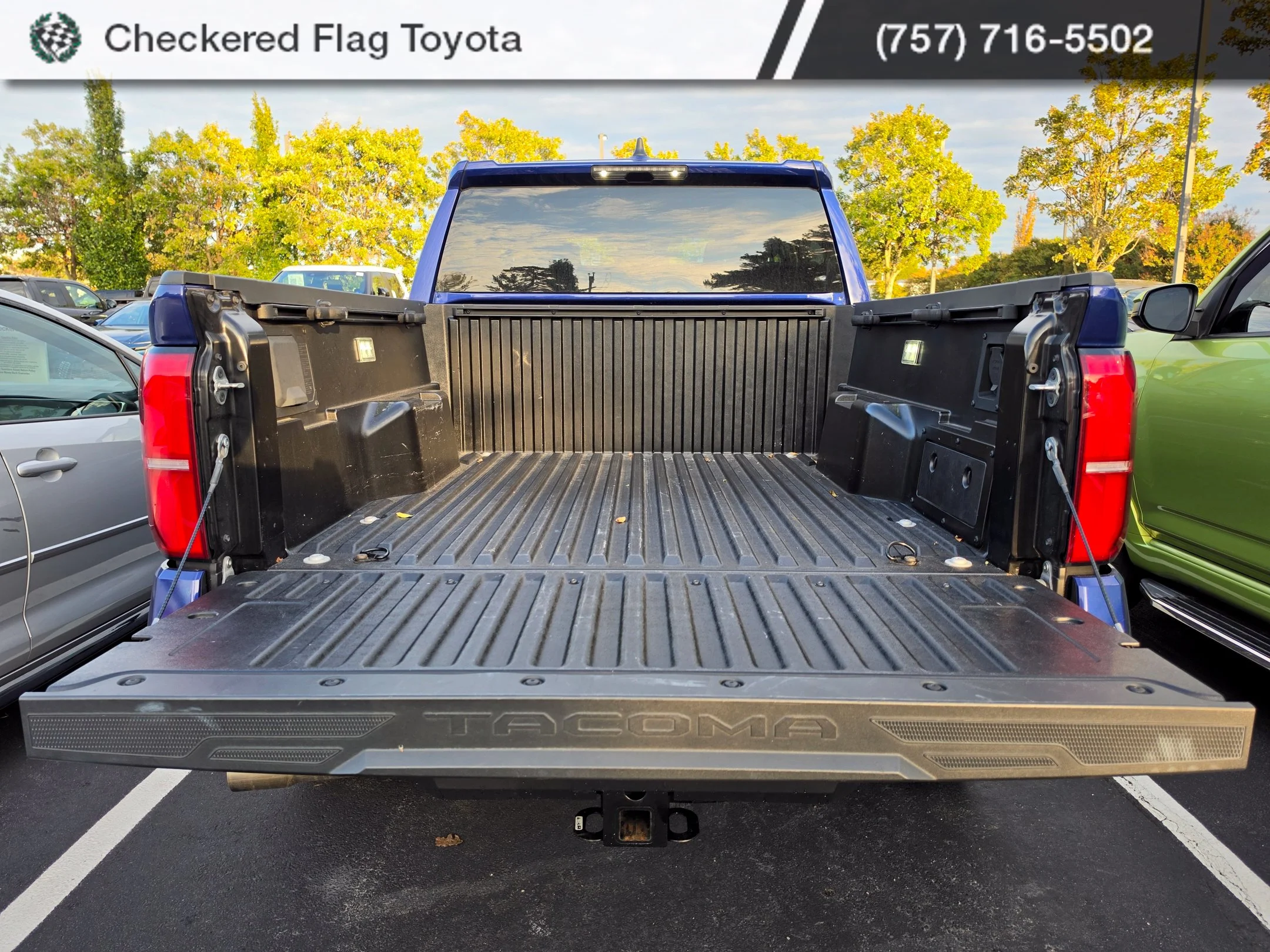 Used 2025 Blue Crush Metallic Toyota TRD Off Road image 7