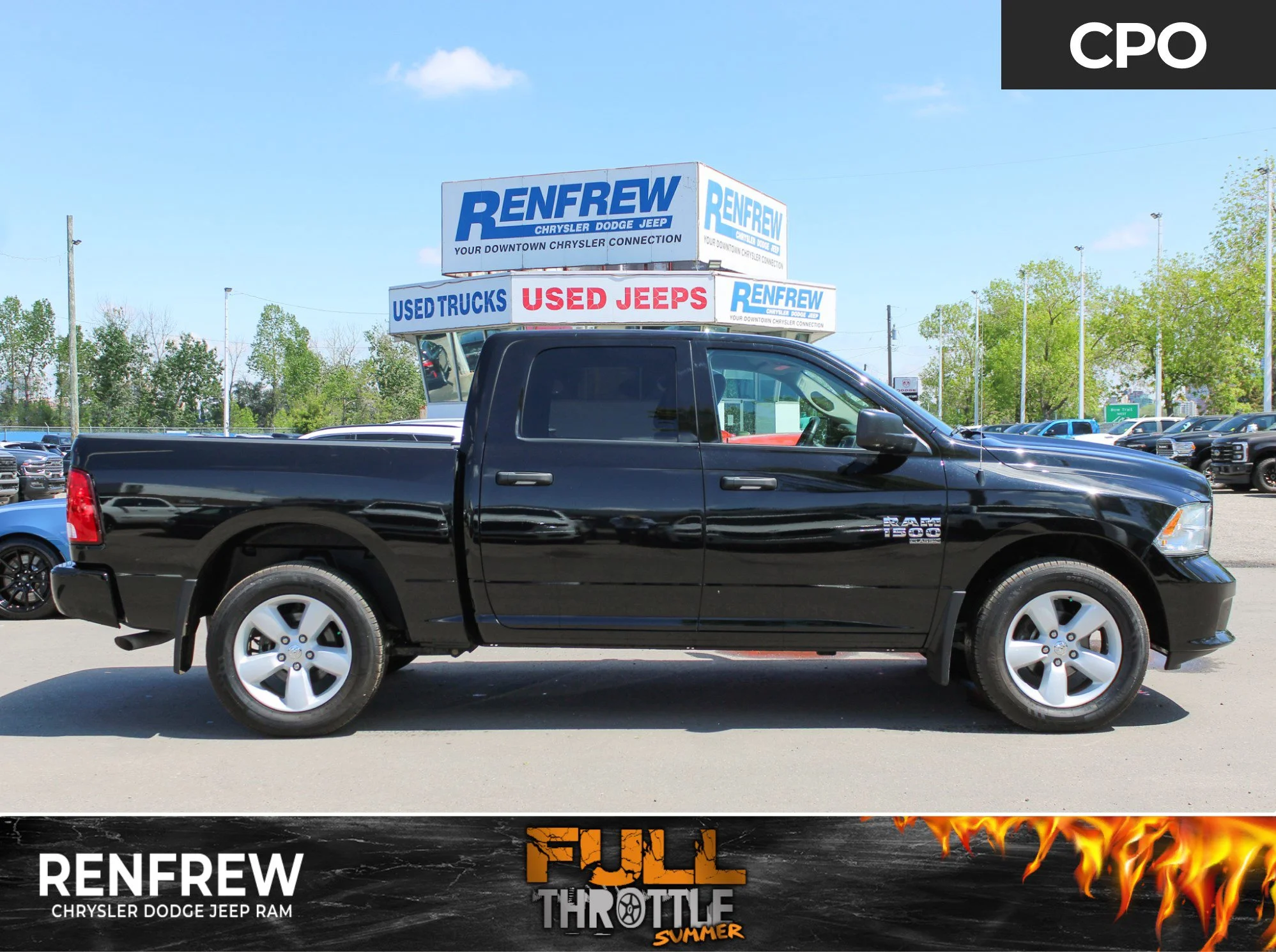 Certified Used 2023 Black RAM Express * V6 | Heated Seats | Backup Camera | Sub Zero Package | New Tires image 1