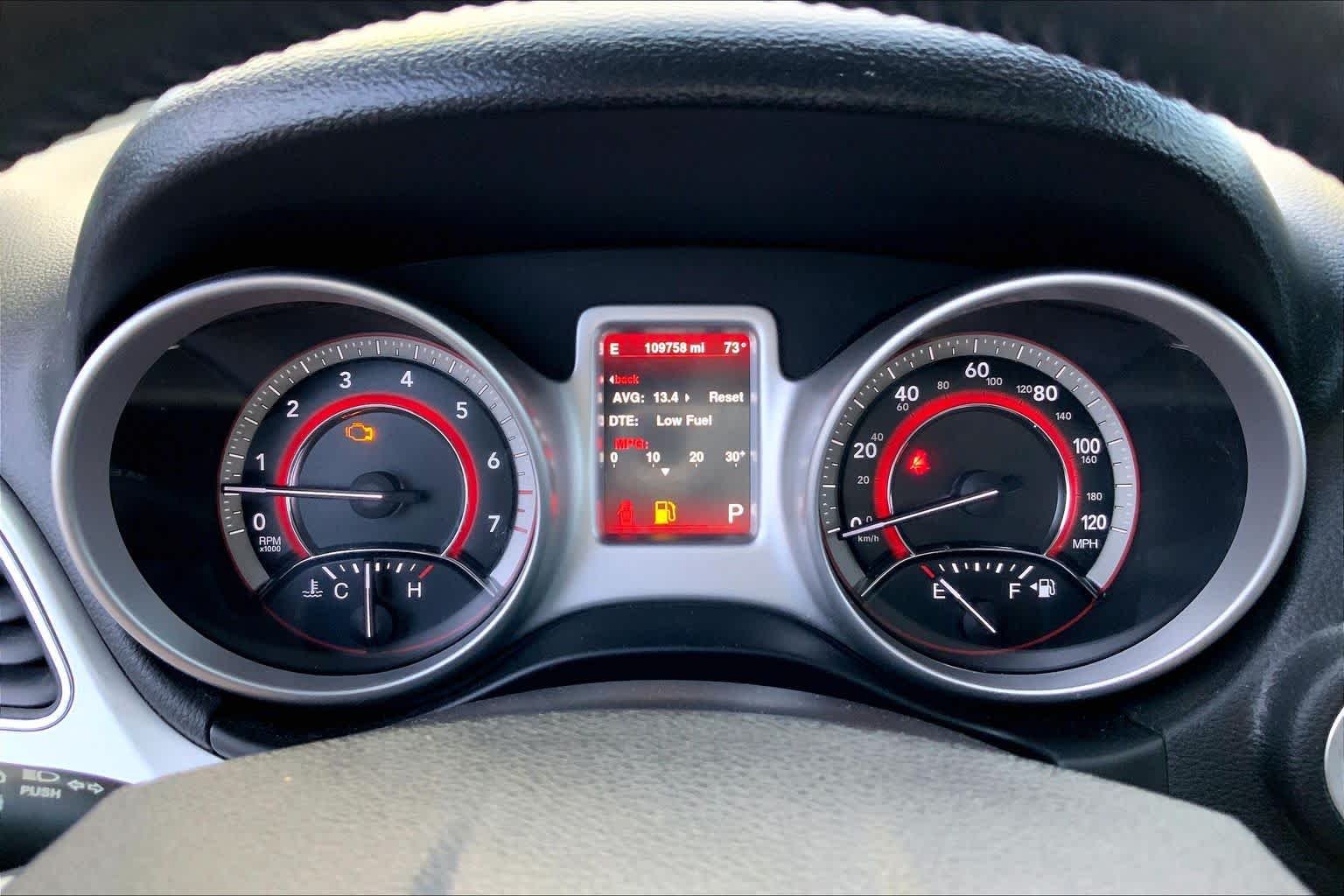 Used 2014 Fathom Blue Pearlcoat Dodge SXT image 23