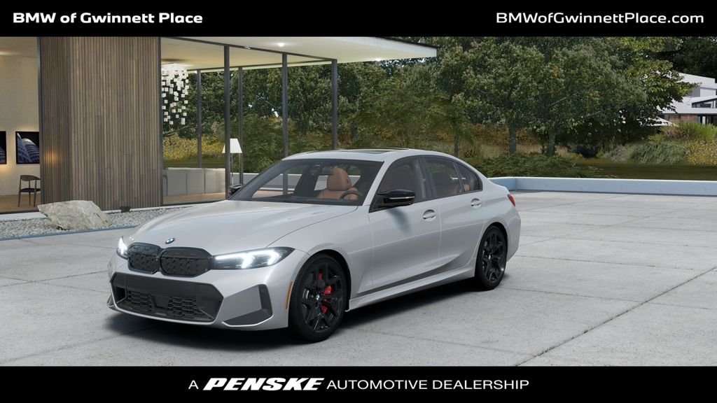 New 2026 Gray Metallic BMW M340i image 1