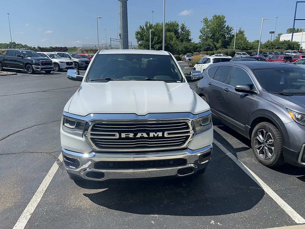 Used 2023 Bright White Clear Coat Ram Laramie image 30
