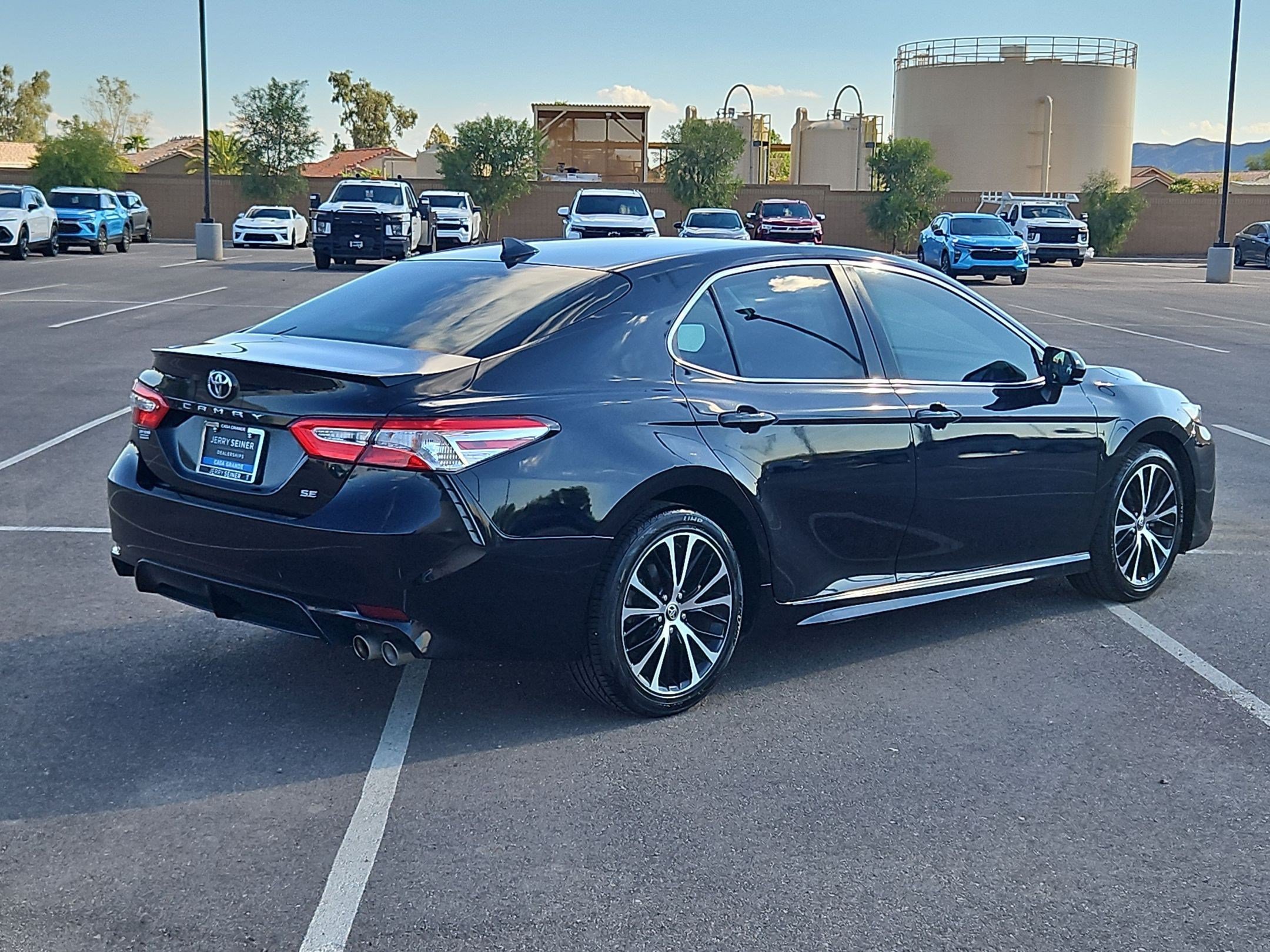 Certified Used 2020 Black Toyota SE image 5