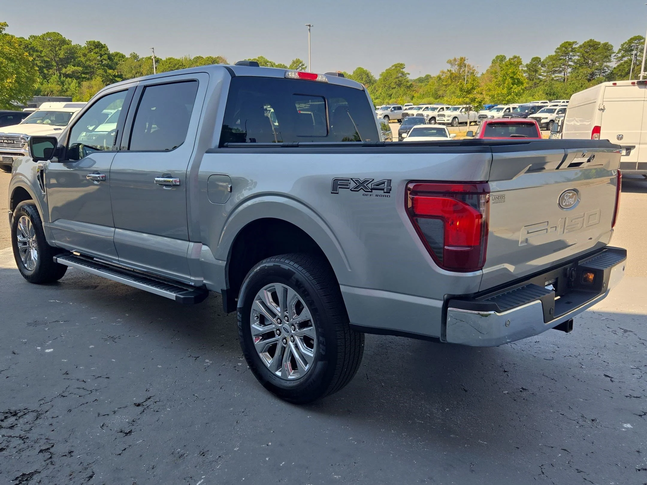 Used 2024 Iconic Silver Metallic Ford XLT image 5